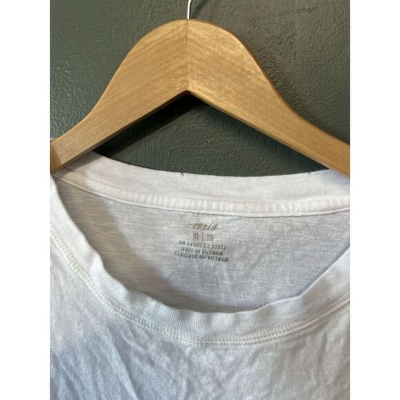 Aerie Womens White Short Sleeve Cropped T-Shirt Size XL - Picture 3 of 3